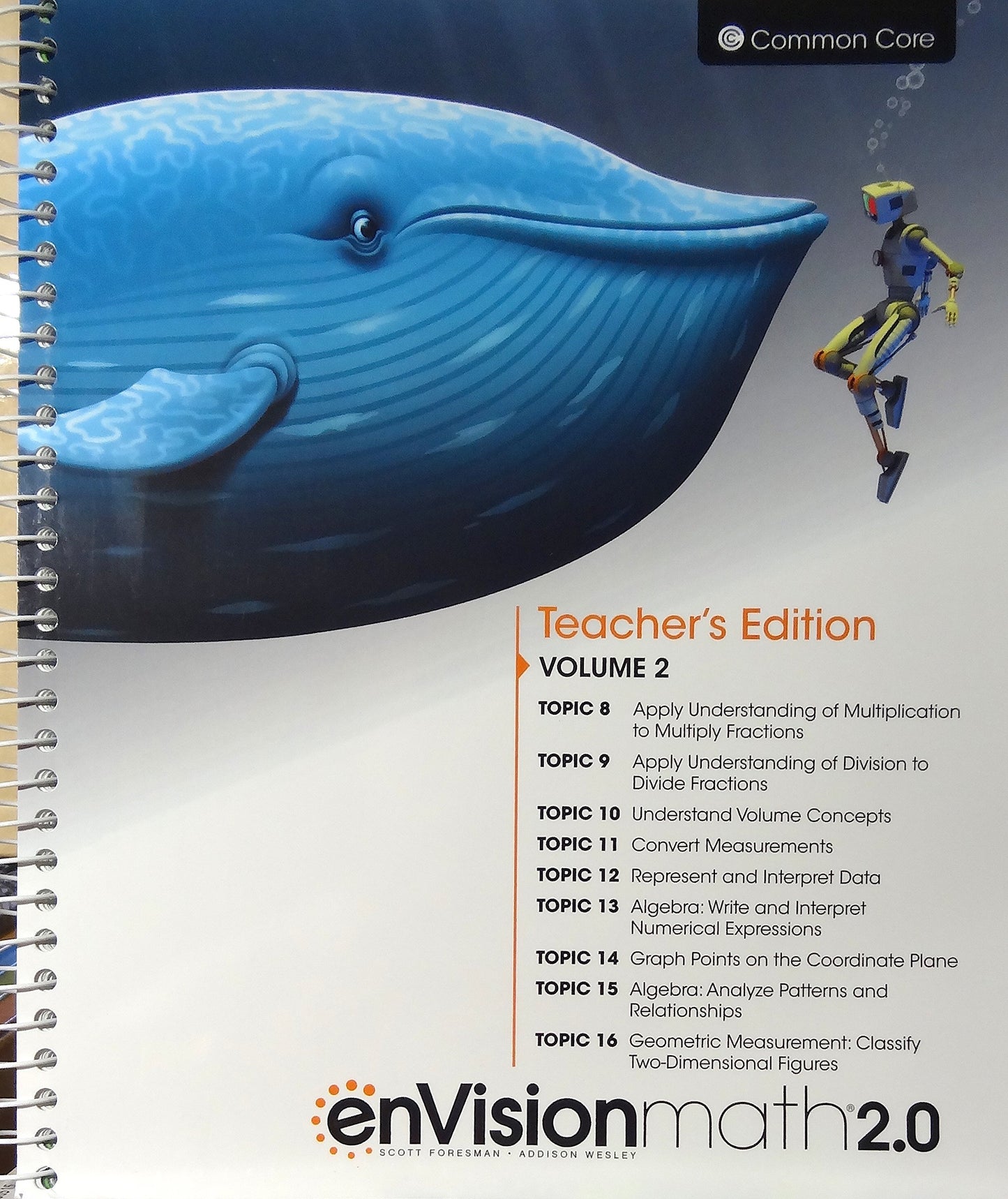 enVisionmath2.0 - 2016 Common Core Teacher's Edition Volume 2 Grade 5