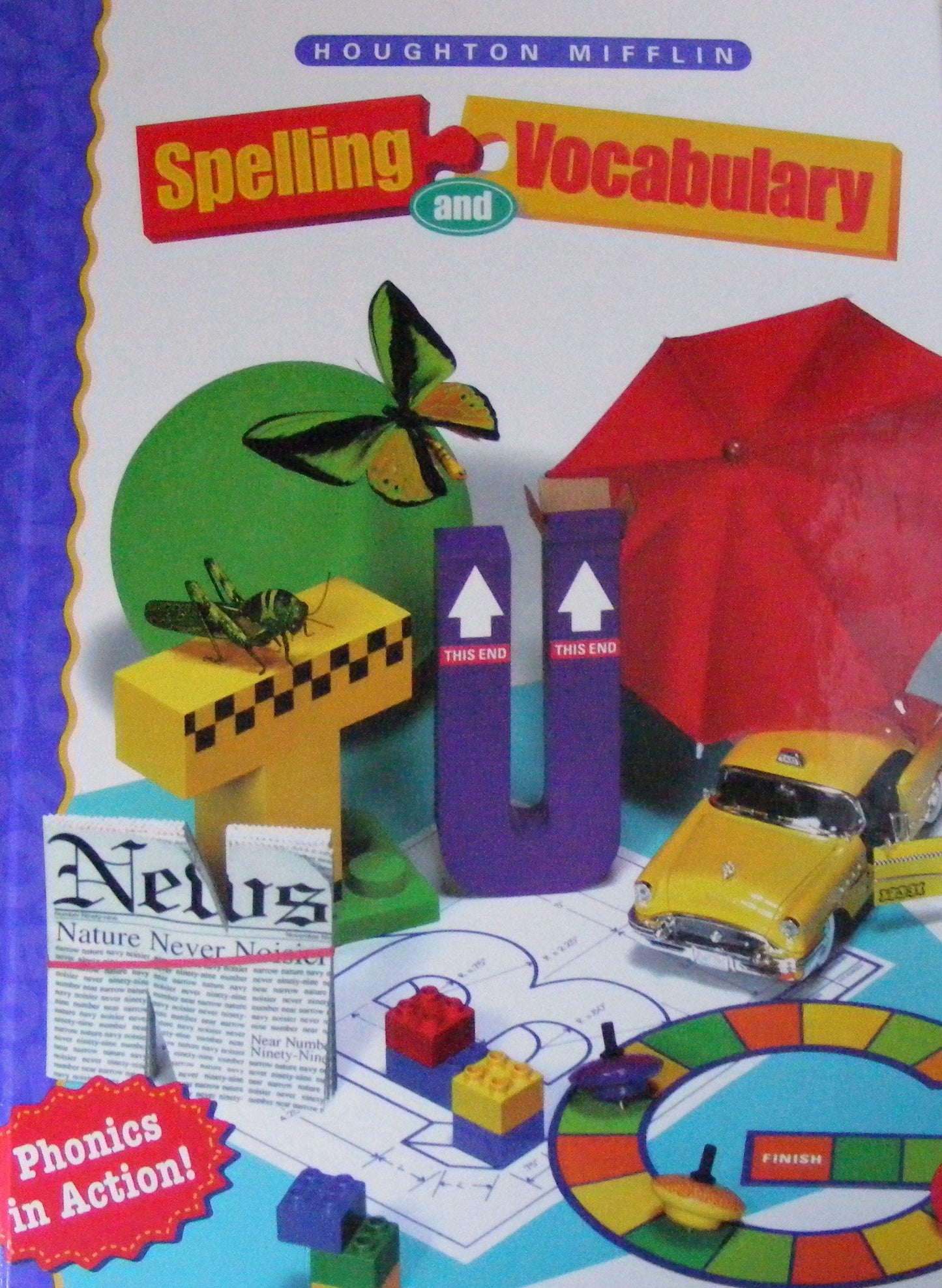 Houghton Mifflin Spelling: Hardcover Student Edition Continous Stroke Level 3 1998 — ISBN 9780395855270