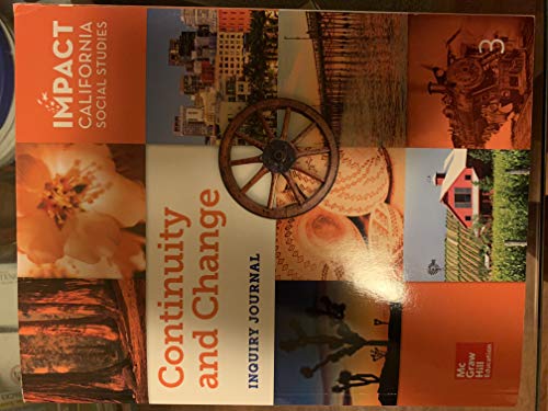Impact California Social Studies Continuity and Change Inquiry Journal — ISBN 9780078993930