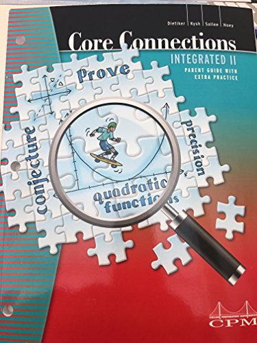 Core Connections Integrated II Parent Guide with Extra Practice — ISBN 9781603283564