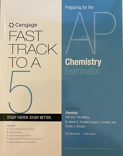 Fast Track to 5 Test Prep Workbook for K12 Chemistry AP Edition — ISBN 9798214071923
