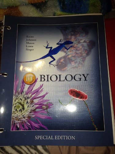 Biology Raven, Peter; Johnson, George; Mason, Kenneth; Losos, Jonathan and Singer, Susan