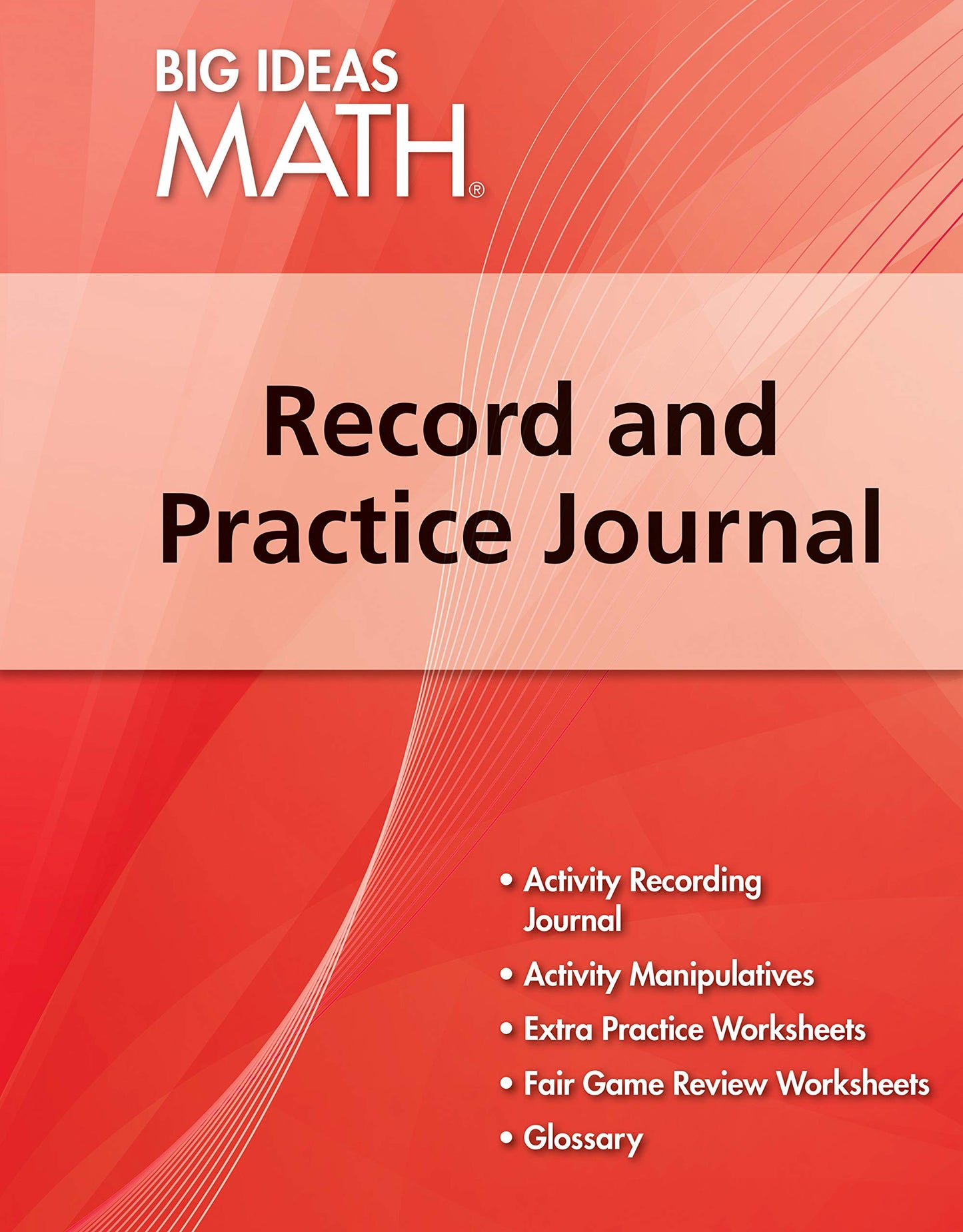 Big Ideas Math: Common Core Record & Practice Journal Red HOLT MCDOUGAL