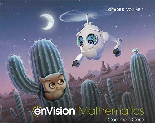 Envision Mathematics 2020 Common Core Student Edition Grade K Volume 1 Scott Foresman