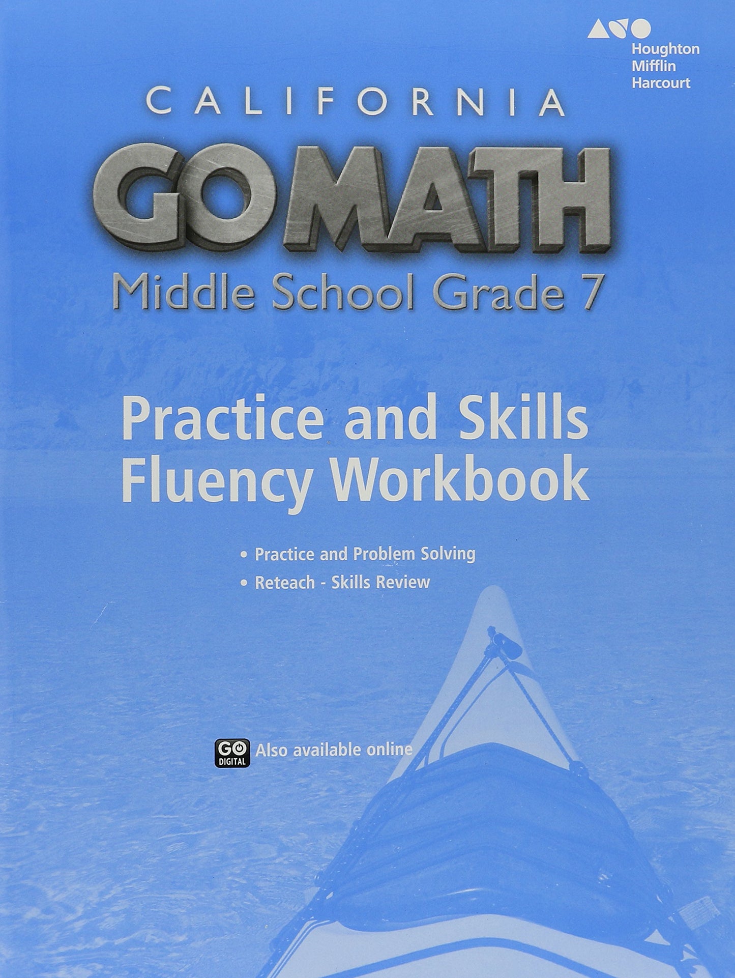 Practice Fluency Workbook Grade 7 (Go Math!) Holt Mcdougal