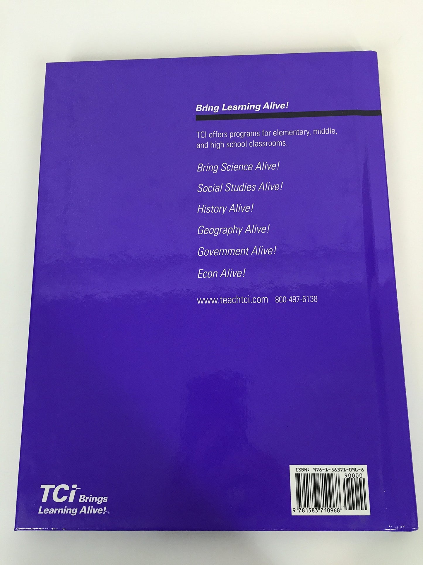 Social Studies Alive! My Community TCI Student Edition 2016