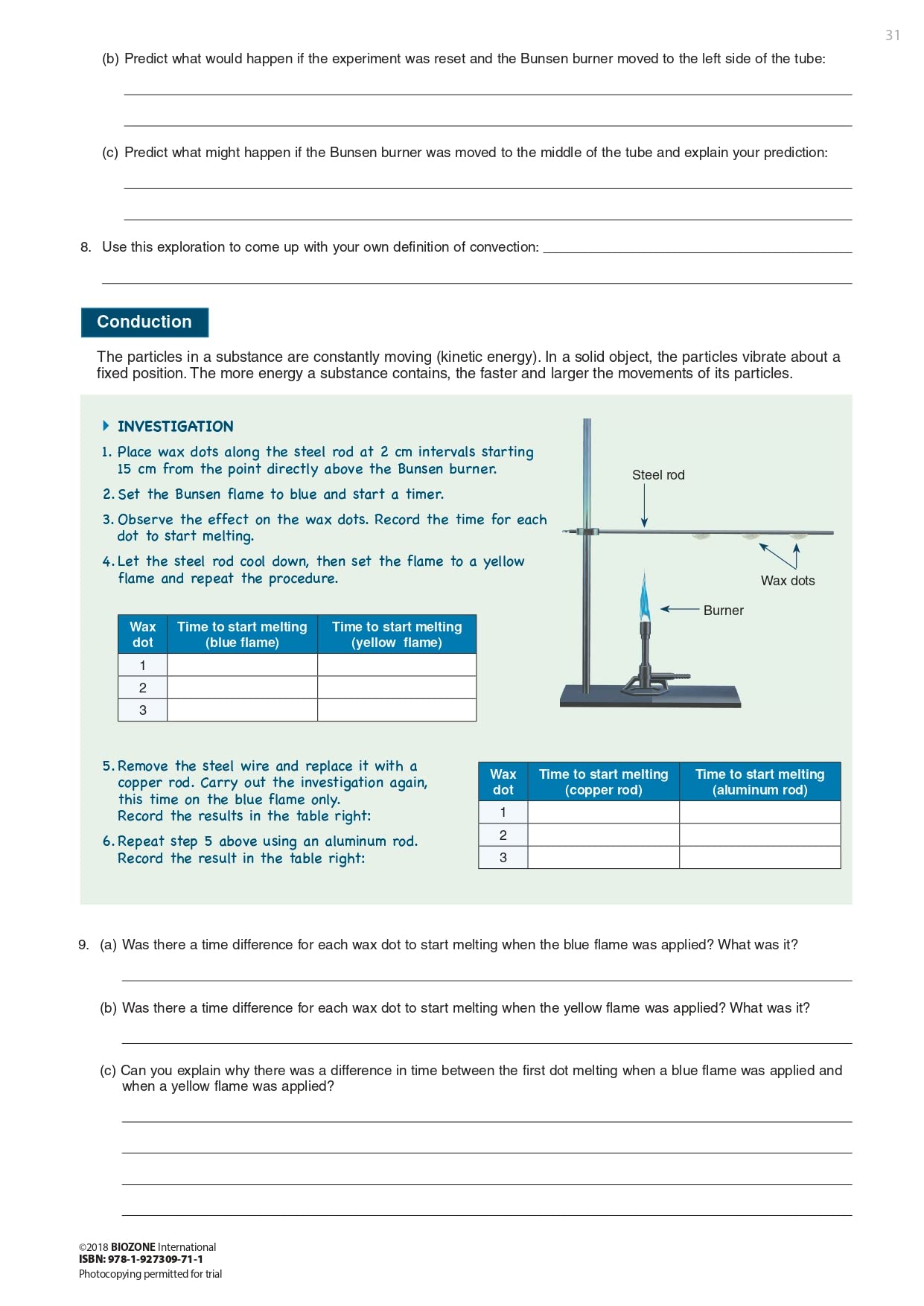 BIOZONE Chemistry in the Earth System- Student Edition
