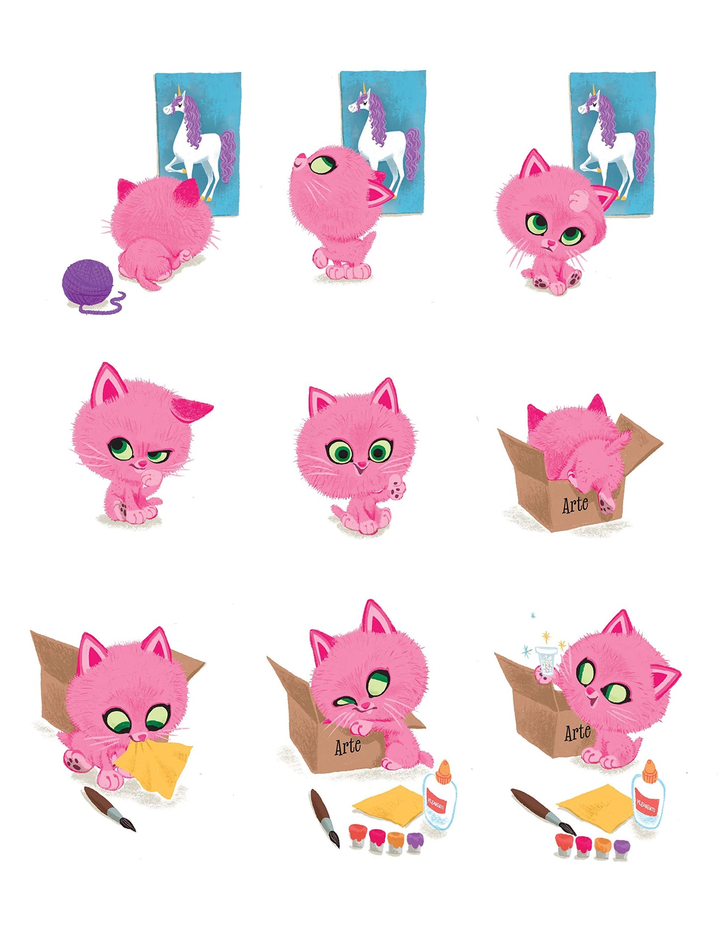 La pequeña gaticornia / Itty-Bitty Kitty-Corn (PEQUEÑA GATICORNIA, LA) (Spanish Edition)