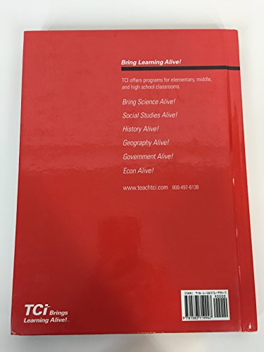 Social Studies Alive! America's Past TCI Student Edition 2016
