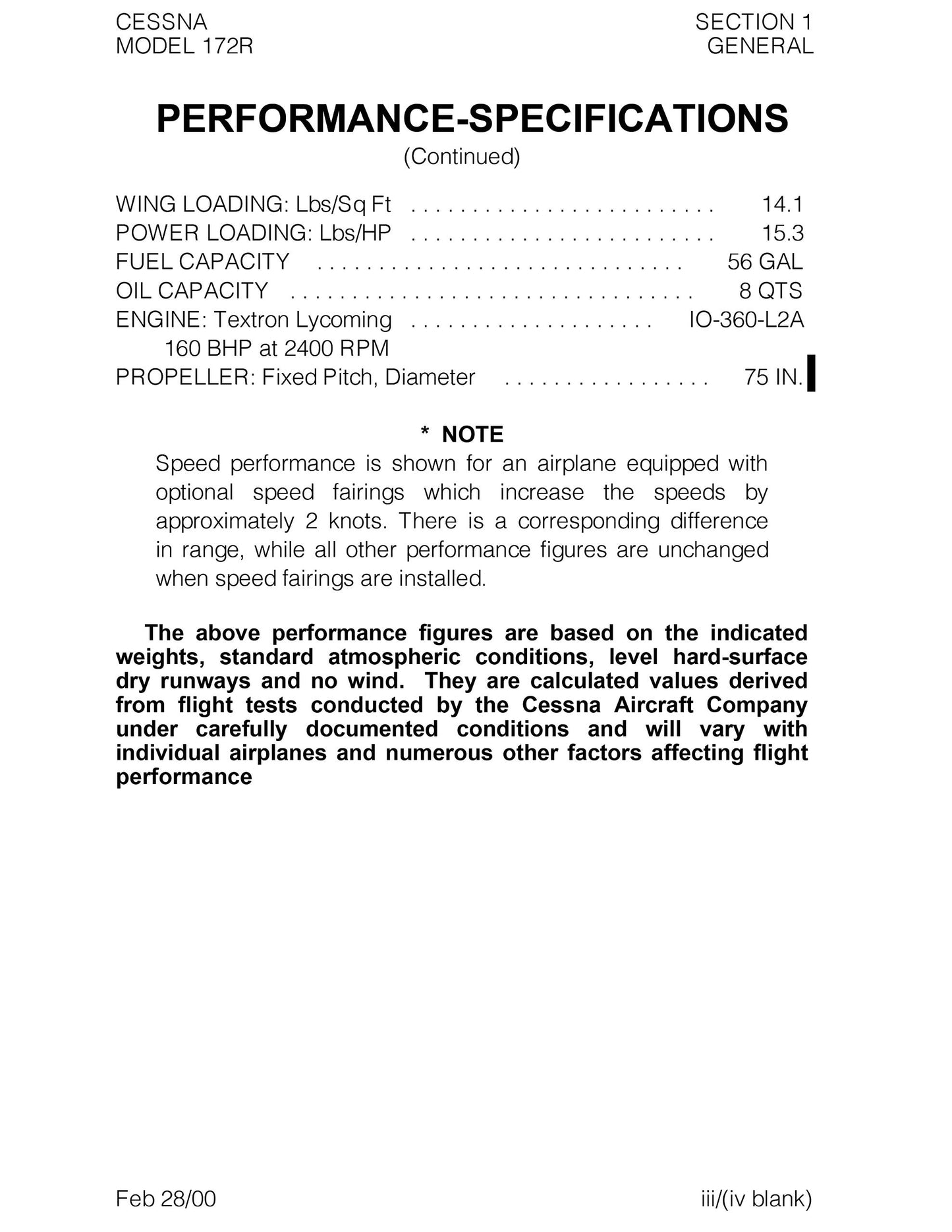 172R Skyhawk Information Manual