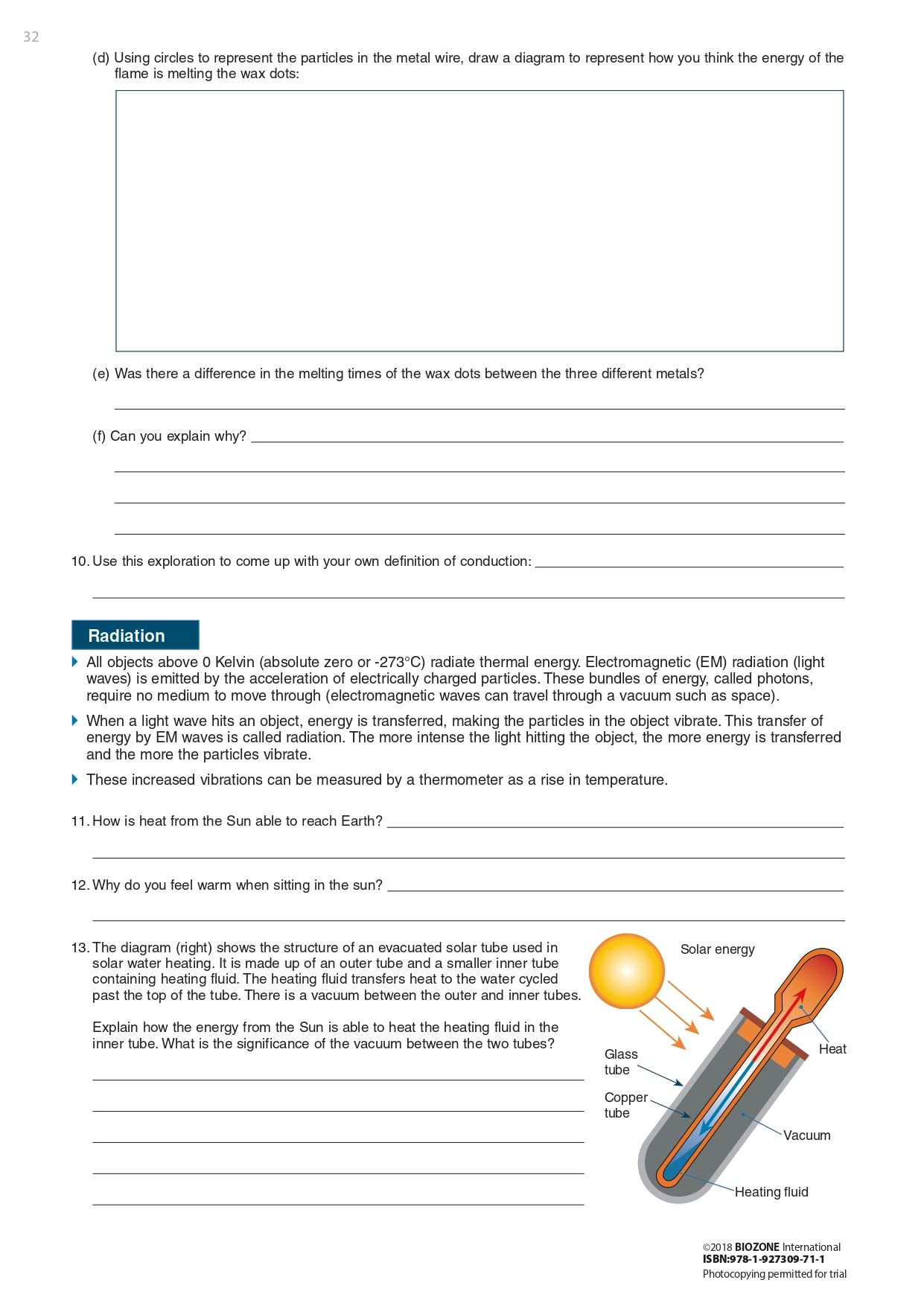 BIOZONE Chemistry in the Earth System- Student Edition