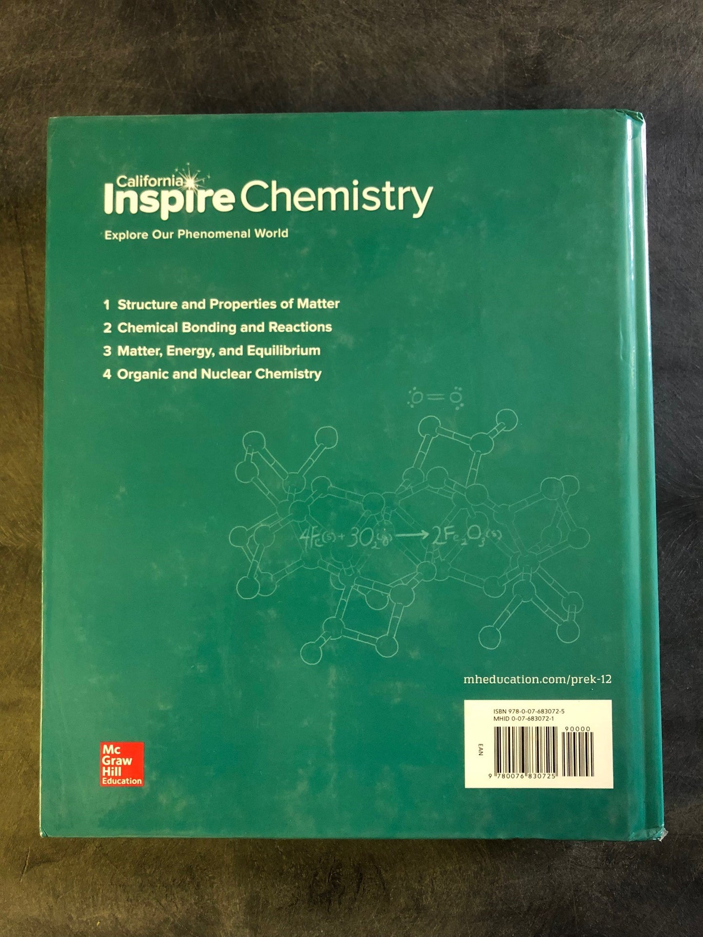 California Inspire Chemistry: Teacher Edition