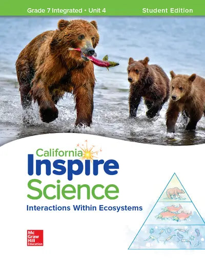California Inspire Science:G7 Integrated Student Edition Unit 4
