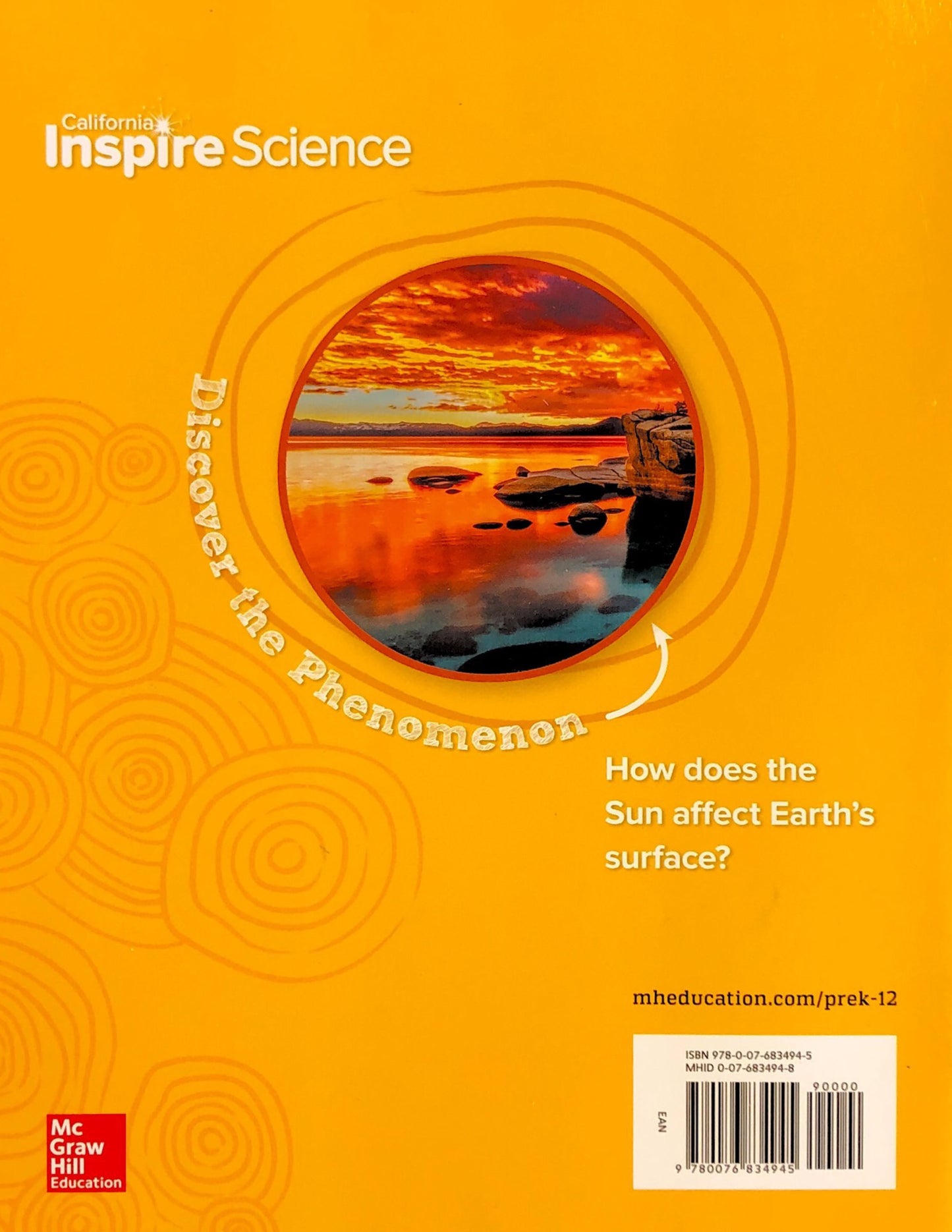 California INSPIRE SCIENCE: Grade K Student Edition Unit 3