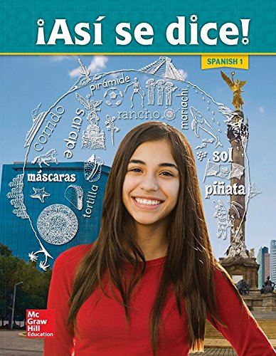 Asi se dice! Level 1, Student Edition (SPANISH) [Paperback] Schmitt, Conrad J.