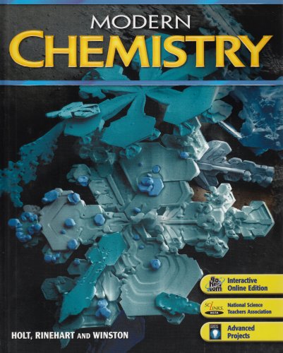 Modern Chemistry: Student Edition 2006 — ISBN 9780030735462