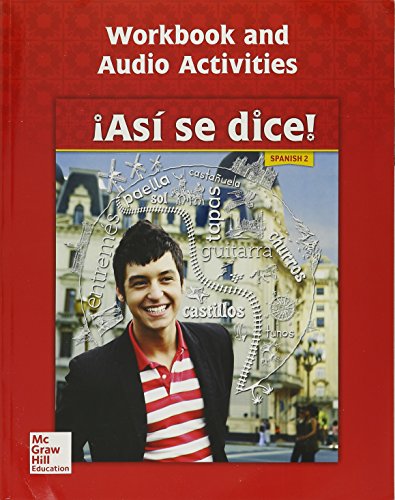 Asi se dice! Level 2, Workbook and Audio Activities (SPANISH) [Paperback] Schmitt, Conrad J.