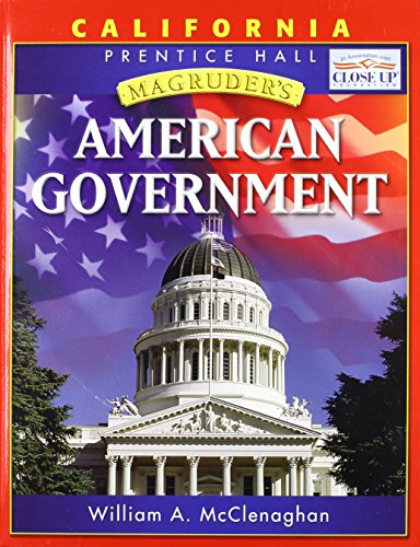 Magruder\''s American Government: California Edition [Hardcover] McClenaghan, William A.