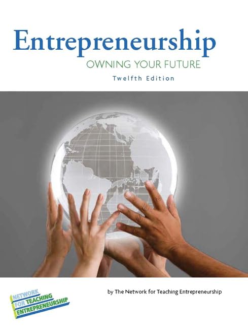 Entrepreneurship: Owning Your Future, High School Version NFTE, Fdntn for teaching entpr