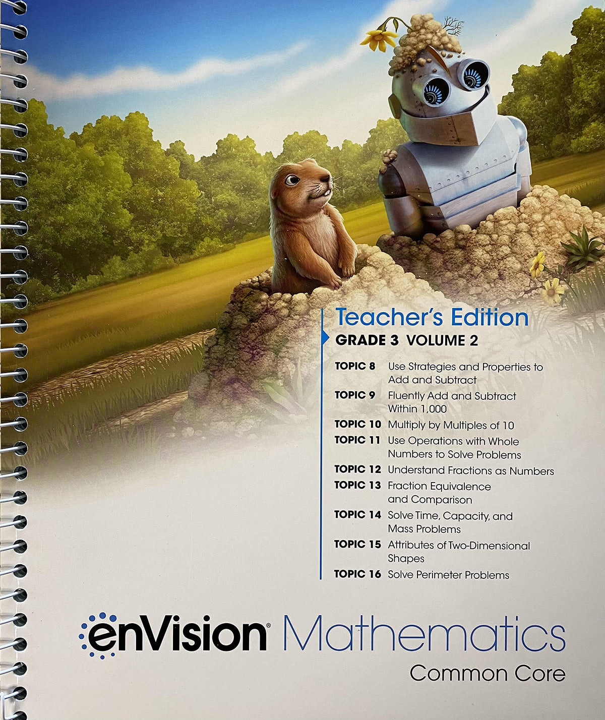enVision Mathematics; Common Core, Grade 3 Volume 2, Teacher Edition, c. 2020, 9780134954899, 0134954890 — ISBN 9780134954899