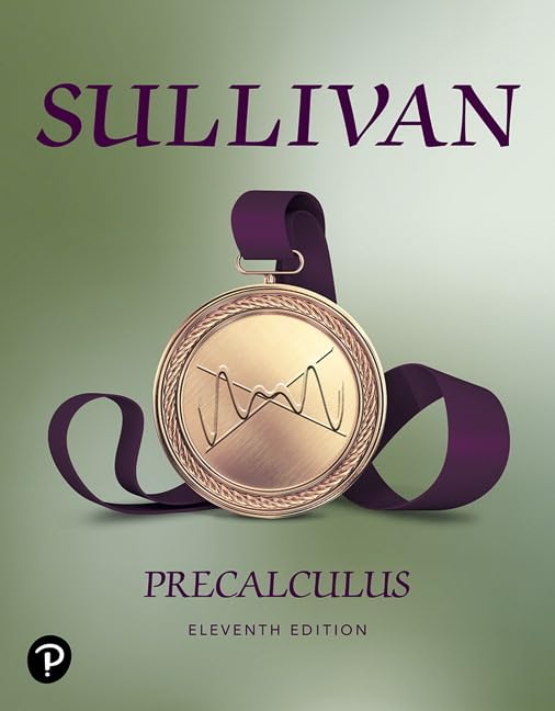 Precalculus — ISBN 9780135189405