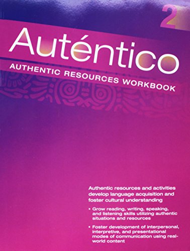 Autentico 2018 Authentic Resources Workbook Level 2 [Paperback] PRENTICE HALL