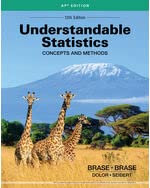 Understandable Statistics: Concepts and Methods (AP Edition®) — ISBN 9780357925072