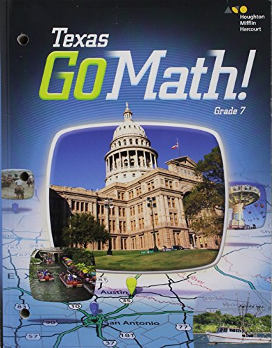 Student Interactive Worktext Grade 7 2015 (Go Math) — ISBN 9780544050877