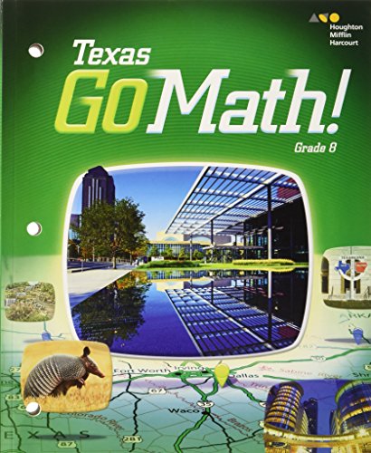Student Interactive Worktext Grade 8 2015 (Go Math) — ISBN 9780544052888