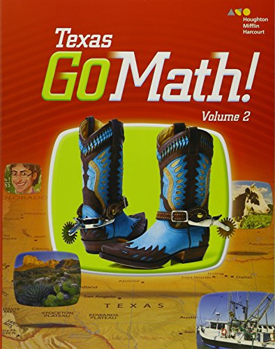Go Math! Texas Grade 2 (2) (Houghton Mifflin Harcourt Go Math!) Houghton Mifflin Harcourt — ISBN 9780544086975