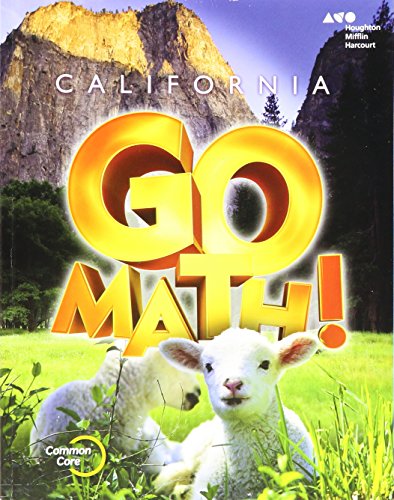 Student Edition Grade K 2015 (Houghton Mifflin Harcourt Go Math!) Houghton Mifflin Harcourt