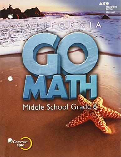 Holt McDougal Go Math!: Student Interactive Worktext Grade 6 2015 — ISBN 9780544207004
