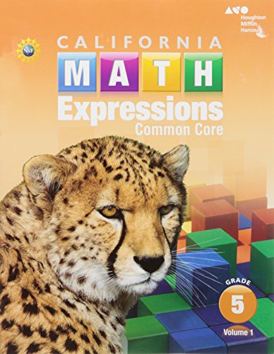 Student Activity Book (softcover), Volume 1 Grade 5 2015 (Houghton Mifflin Harcourt Math Expressions) Fuson, Karen C., Dr. — ISBN 9780544210868
