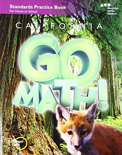Practice Workbook Grade 3 (Houghton Mifflin Harcourt Go Math!) — ISBN 9780544230910