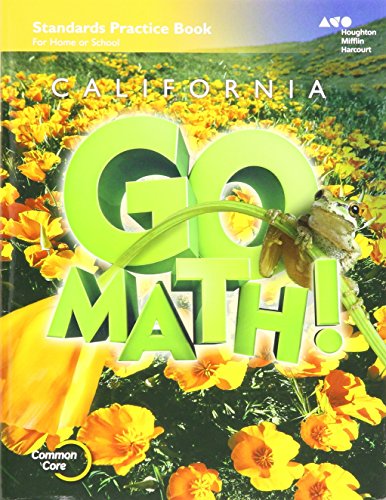 Practice Workbook Grade 5 (Houghton Mifflin Harcourt Go Math!) — ISBN 9780544230934