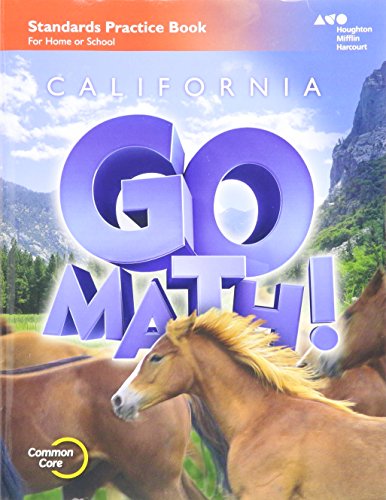Practice Workbook Grade 6 (Houghton Mifflin Harcourt Go Math!) — ISBN 9780544230941