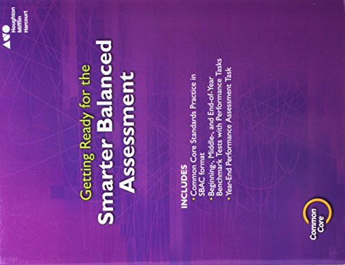 SBAC Test Prep Student Edition Grade 3 (Go Math!) [Paperback] Houghton Mifflin Harcourt