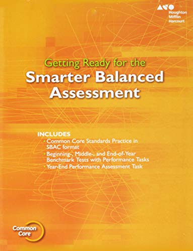SBAC Test Prep Student Edition Grade 5 (Go Math!) [Paperback] Houghton Mifflin Harcourt