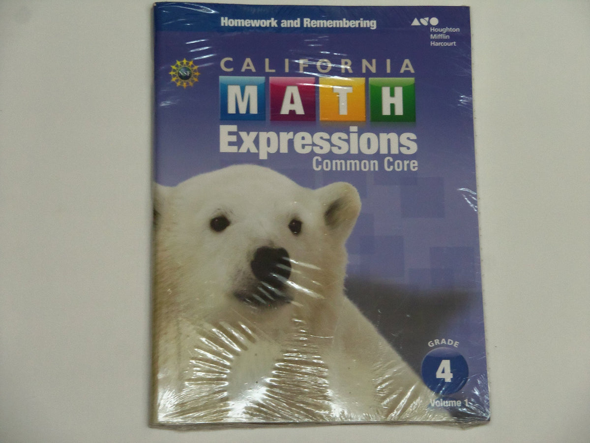 Homework & Remembering Collection Grade 4 (Math Expressions) — ISBN 9780544258372