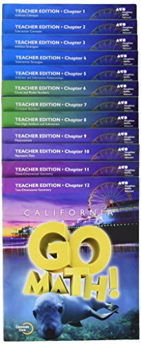Teacher Edition Collection Grade 1 2015 (HMH Go Math!)