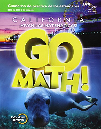 Standards Practice Book Grade 1 (Go Math! Spanish) (Spanish Edition)