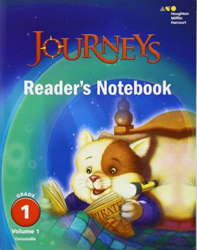 Reader\''s Notebook Volume 1 Grade 1 (Journeys) [Stationery] Houghton Mifflin Harcourt