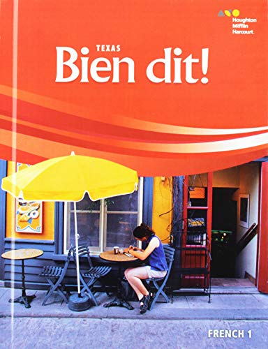 Bien Dit!: Student Edition Level 1 2018 Houghton Mifflin Harcourt