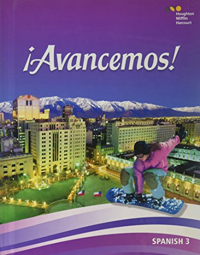 ¡avancemos!: Student Edition Level 3 2018
