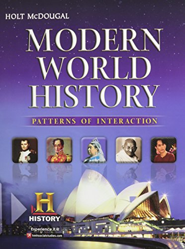 Modern World History: Patterns of Interaction [Hardcover] HOLT MCDOUGAL