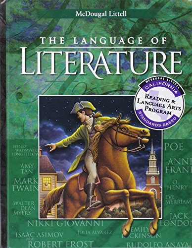 Language of Literature, Grade 8: Mcdougal Littell Language of Literature California (Lang of Lit Rev 6-12 00-01) [Hardcover] ML