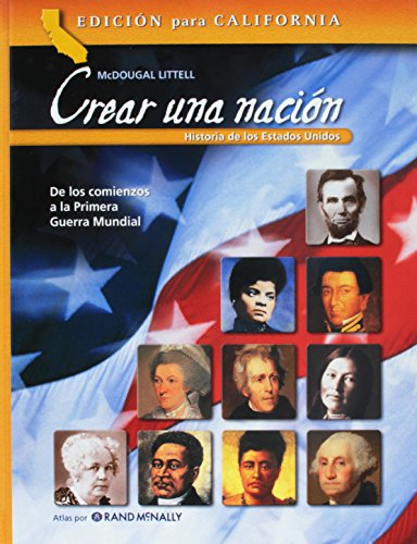Creating America: Student Edition, Spanish Beginnings through World War l 2006 [Hardcover] MCDOUGAL LITTEL