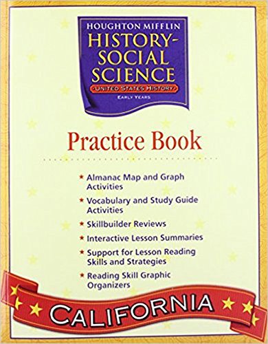 Social Science Practice Book: California Ed, Level 5 HOUGHTON MIFFLIN