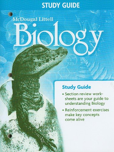 Biology Study Guide [Paperback] McDougal Littell/Houghton Mifflin