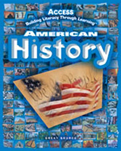 Access American History, Building Literacy Through Learning- Student Activity Journal — ISBN 9780669509007